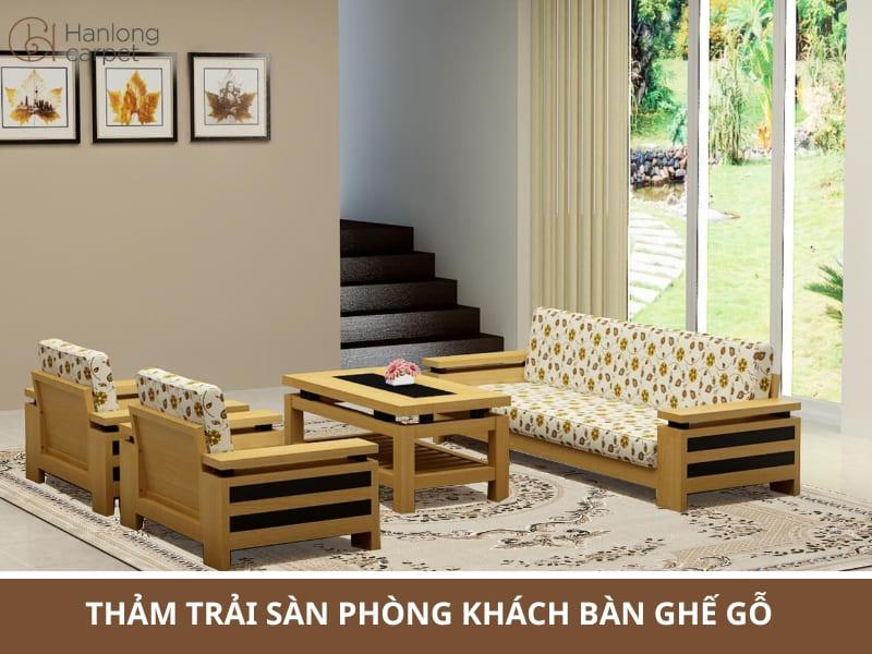 Bộ Bàn Ghế Phòng Khách 2m: Hài Hòa Phong Thủy & Tính Thẩm Mỹ