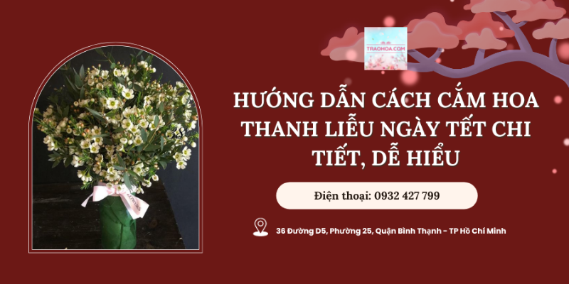 Hướng dẫn cắm hoa đơn giản từng bước