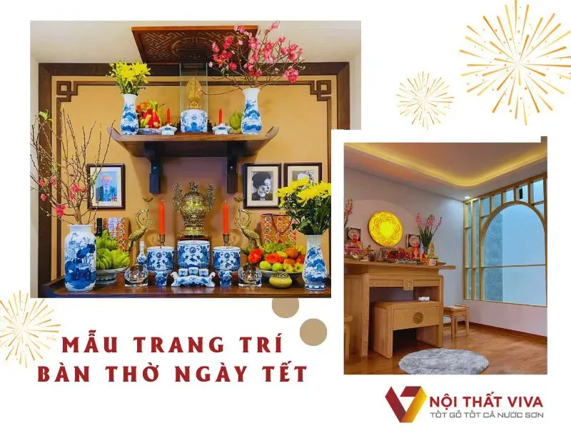 Bố trí phong thủy ngày Tết