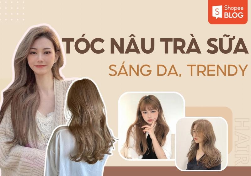 Hoa tương tự màu tóc nâu trà sữa