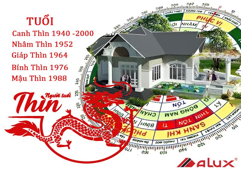 Hướng nhà phù hợp tuổi Giáp Thìn 1964