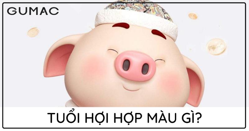 Kết hợp màu sắc may mắn tuổi Hợi