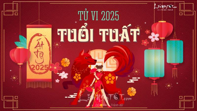 Phong thủy tuổi Tuất 1994 năm 2025