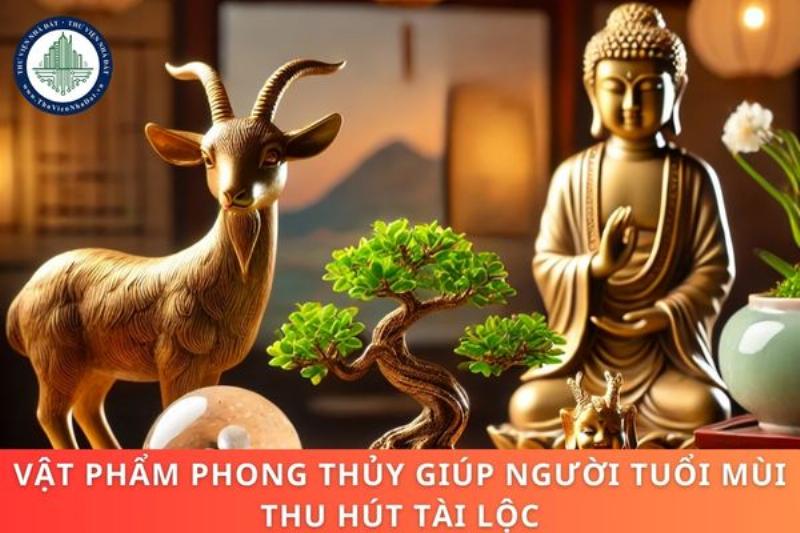 Vật phẩm phong thủy cho tuổi Mùi 2025