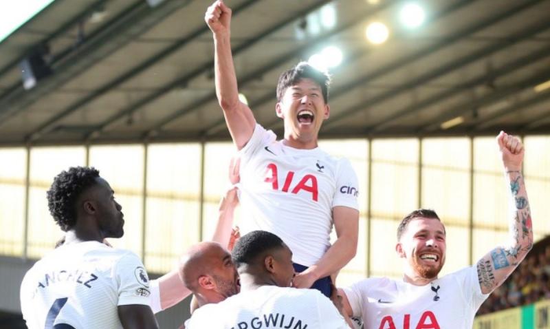 Son Heung-min tỏa sáng trên sân cỏ