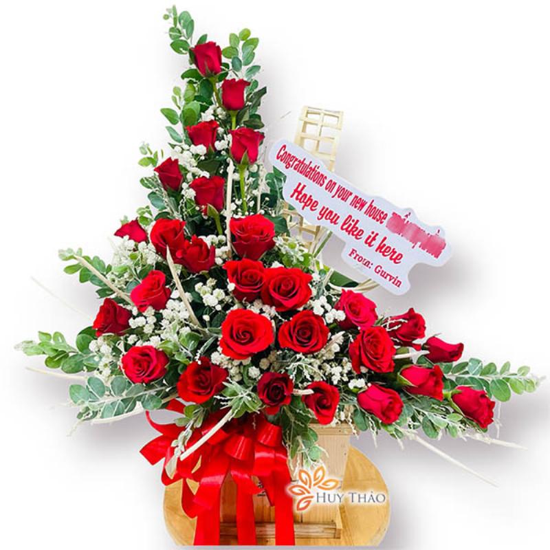 Bo hoa hong dep tang nguoi yeu