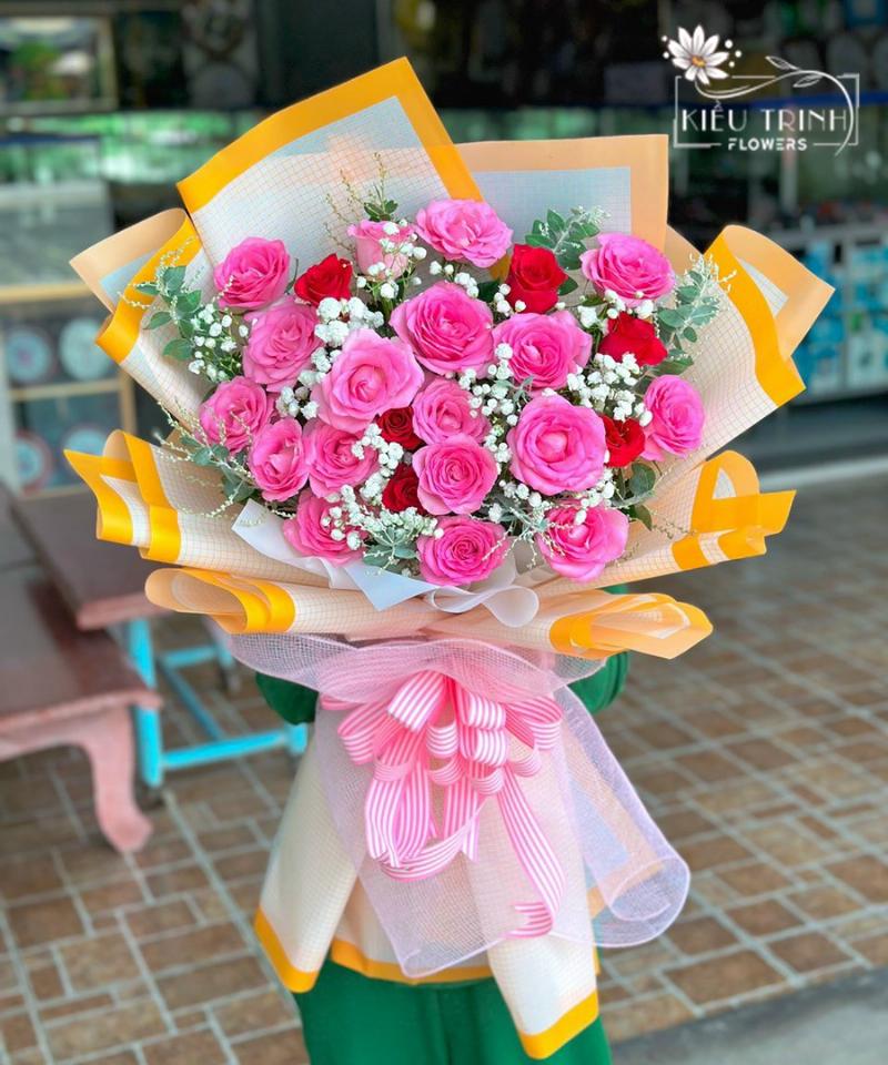 Mẫu hoa sinh nhật độc đáo từ shop hoa tươi sinh nhật đẹp tại Tân Bình