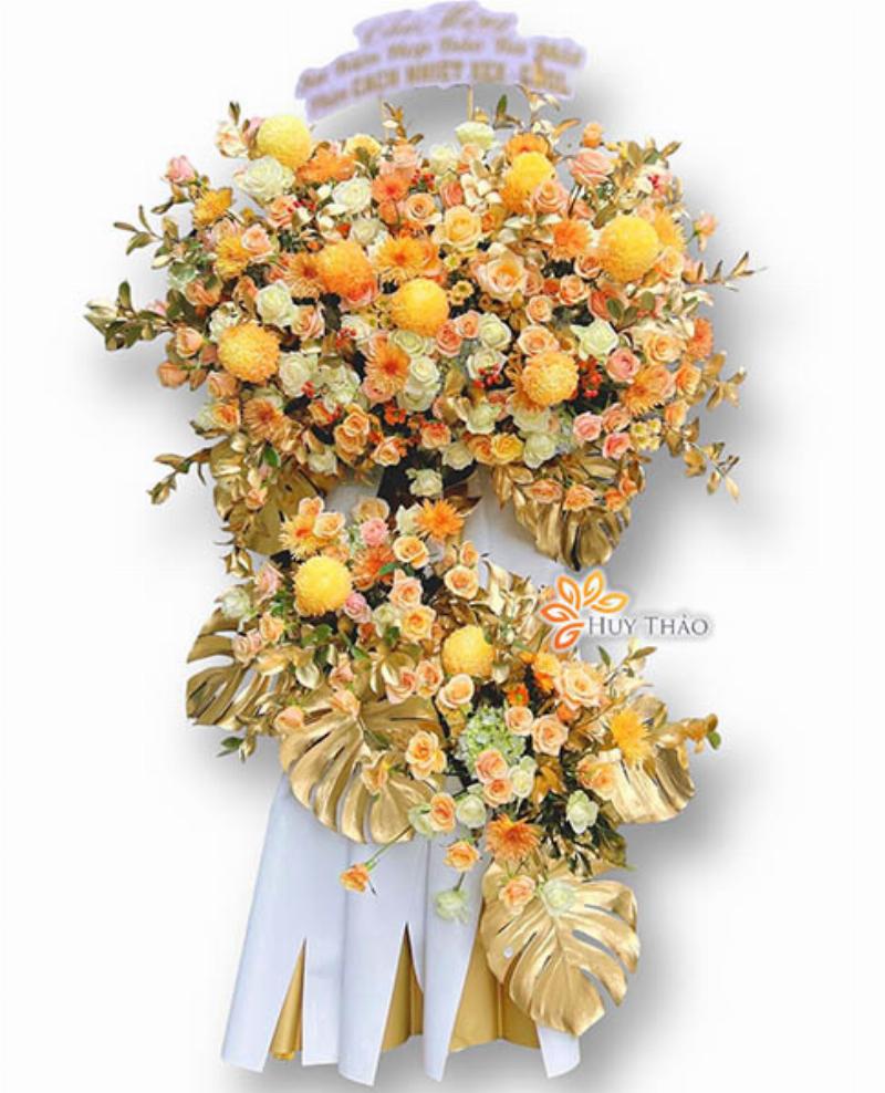 Kệ hoa khai trương hoành tráng từ shop hoa tươi chuyên sự kiện Tân Bình