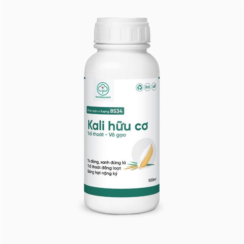 Cây lúa xanh tốt với đầy đủ dinh dưỡng Kali cho năng suất cao