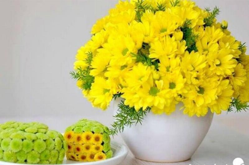 Minh họa các bước cơ bản chăm sóc hoa tươi trong bình giúp hoa giữ được vẻ đẹp và năng lượng tích cực lâu dài, phù hợp với người yêu hoa tuổi 1979