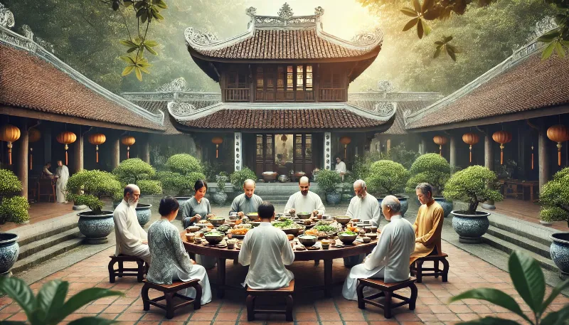 Các loại hoa thường được sử dụng trong không gian thanh tịnh và nghi lễ, tạo cảm giác an lạc