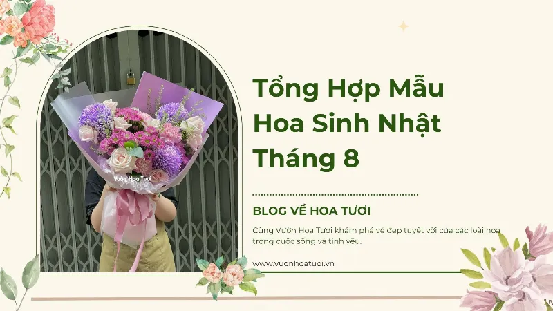 Chọn hoa Hướng Dương rực rỡ và ý nghĩa dành tặng người sinh ngày 9 tháng 8
