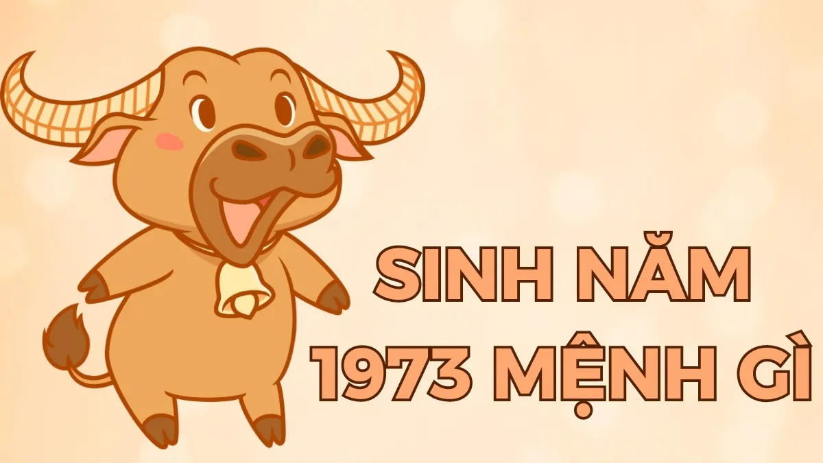 Người sinh năm 1973 thuộc mệnh Mộc Tang Đố Mộc