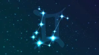 Ký hiệu cung Song Tử được nối với nhau bằng sợi dây hoặc thanh cung với ý nghĩa biểu thị tình cảm anh em gắn bó
