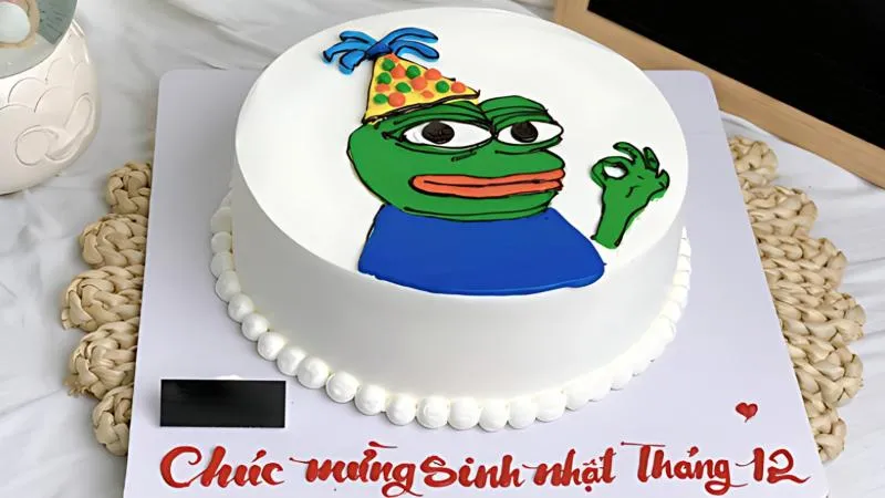 Meme bánh sinh nhật hình chú ếch sinh nhật không ai nhớ meme nhục thì nhớ mãi