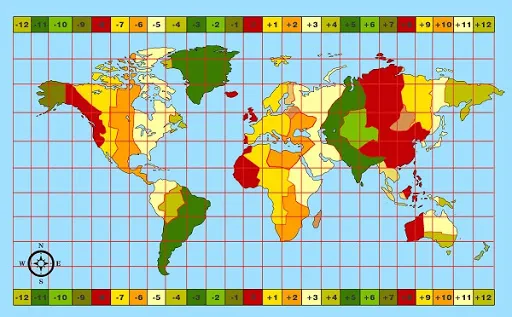 Bảng tổng hợp lịch sử thay đổi múi giờ của Singapore qua các thời kỳ