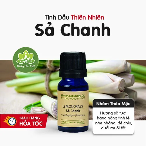 Tinh dầu Sả Chanh nguyên chất