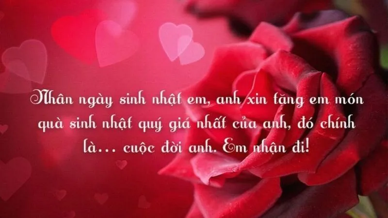 Hình ảnh sinh nhật đẹp với bó hoa hồng sang trọng