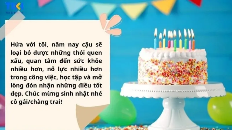 Hình ảnh chúc sinh nhật kèm lời chúc ngắn gọn ý nghĩa