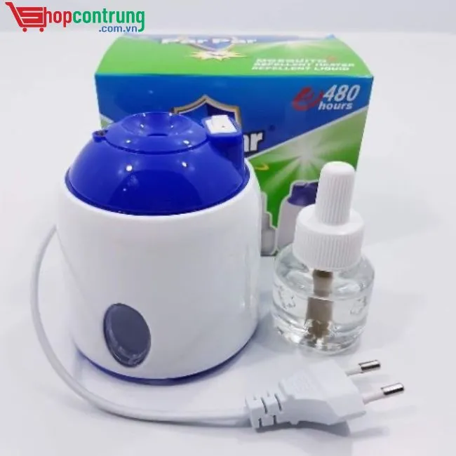 Lọ tinh dầu đuổi muỗi Par Par với nhãn hiệu rõ ràng