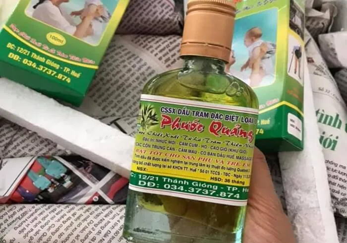 Dầu tràm Phước Quảng cũng là lựa chọn đáng tin cậy
