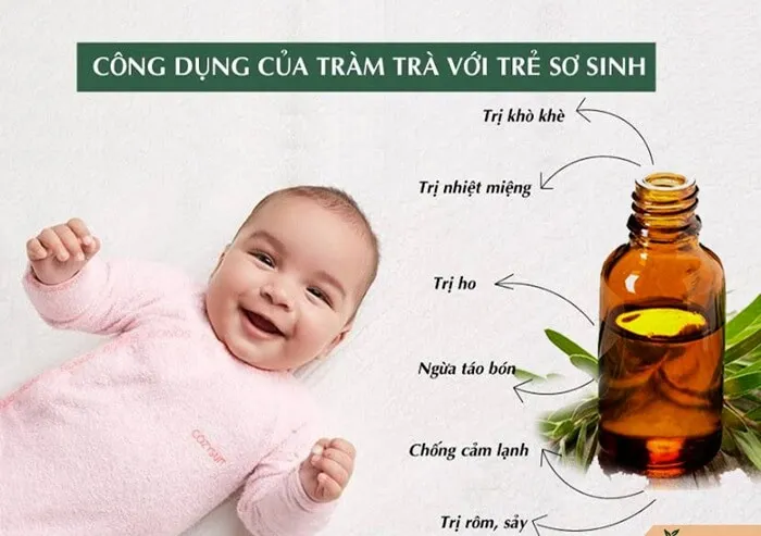 Công dụng đa dạng của tinh dầu tràm Huế cho mọi lứa tuổi
