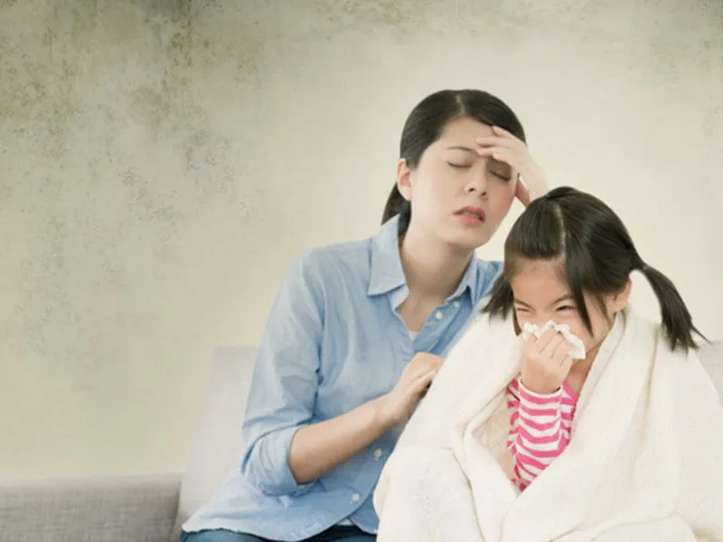 Ẩm mốc trong phòng gây hại sức khỏe