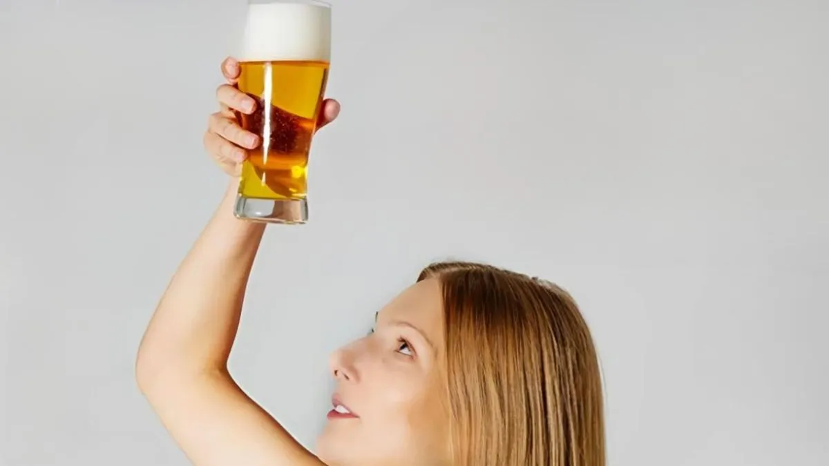 Bia giúp dưỡng tóc và kích thích cách để tóc nhanh dài