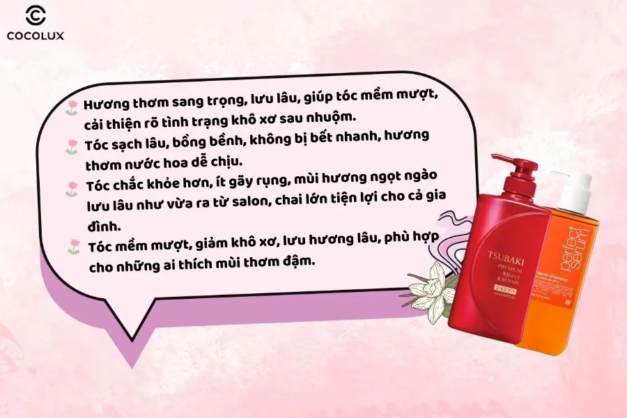 Đánh giá thực tế về dầu gội thơm lâu từ khách hàng