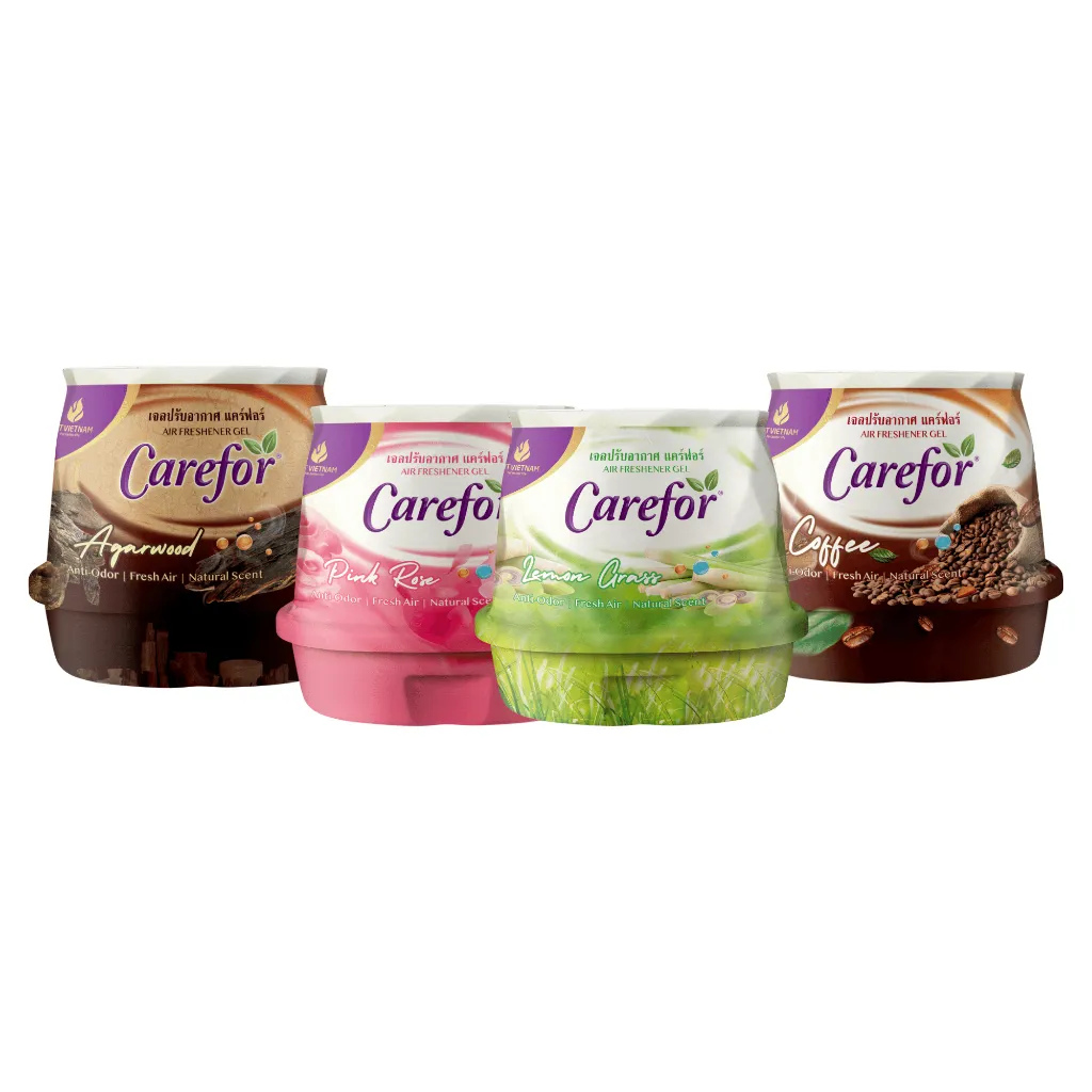 Sản phẩm sáp thơm Carefor với mùi hương lavender dễ chịu cho phòng vệ sinh