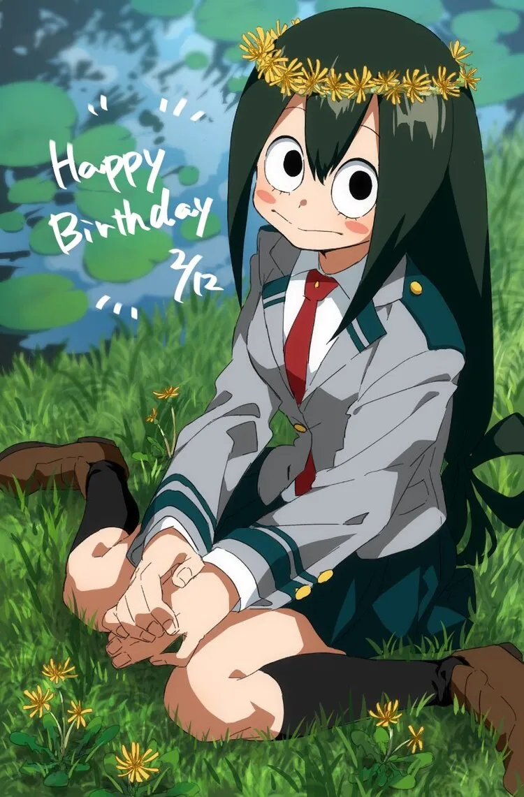 Album ảnh meme chúc mừng sinh nhật anime với hình ảnh hoạt hình vui nhộn