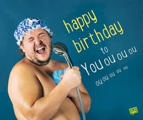 Ảnh Happy Birthday meme với hình ảnh chú chó đáng yêu