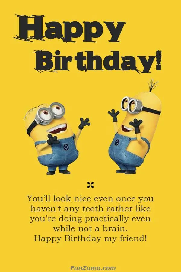 Ảnh meme sinh nhật hài hước &quot;Happy Birthday&quot;