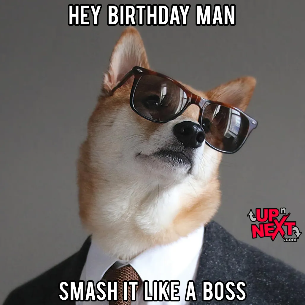 Meme chúc mừng sinh nhật với biểu tượng gương mặt ngạc nhiên