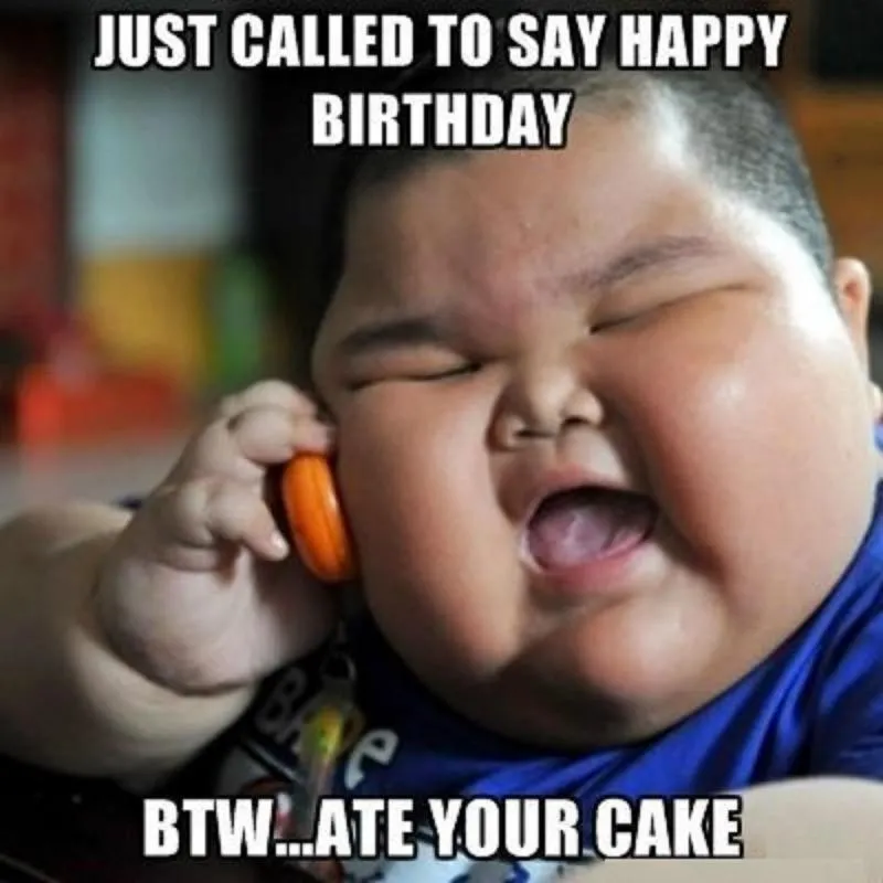 Meme mừng sinh nhật anh bạn thân với hình ảnh troll và lời chúc &quot;không tha cho pha gáy cũ&quot;