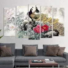 Tranh phong thủy treo tường mang lại sự hài hòa cho không gian là món quà 20/11 ý nghĩa