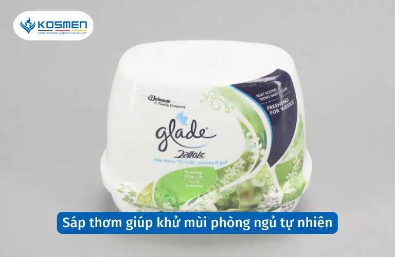 Sáp thơm là một giải pháp an toàn và tiện lợi giúp khử mùi hôi phòng ngủ hiệu quả