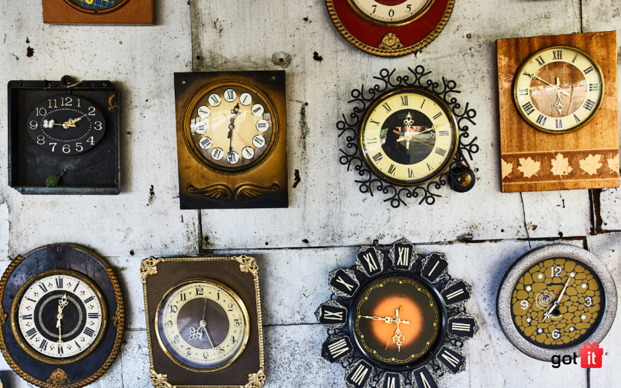 Đồng hồ treo tường phong thủy mang lại may mắn cho cửa hàng mới