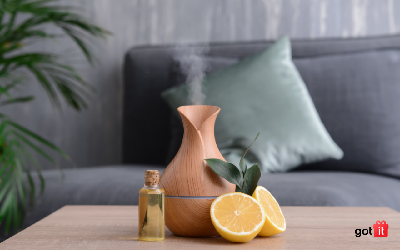 Máy tạo hương thơm phòng giúp tạo không gian thư giãn dễ chịu