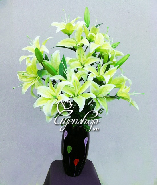 hoa lua - hoa ly - uyenshop