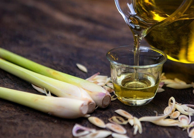 Làm tinh dầu sả bằng bếp gas