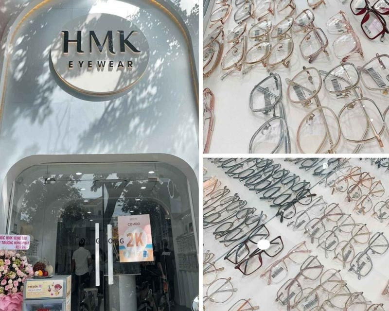 Chiếc kính râm sành điệu của HMK Eyewear đặt trên cuốn tạp chí