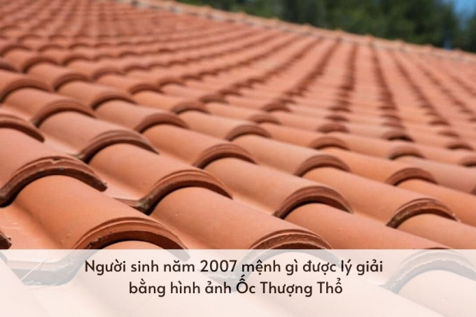 Ngói lợp mái nhà, biểu tượng của Ốc Thượng Thổ