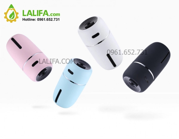 Các phiên bản màu sắc đa dạng của máy tạo ẩm xông tinh dầu MTALA01 bao gồm trắng, hồng, đen và xanh